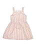 Little Lass 100% Polyester Stripes Pink Dress Size 6 - photo 1