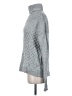 Nine West Solid Gray Turtleneck Sweater Size S - photo 5