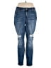 Torrid Hearts Blue Jeans Size 18 - photo 1