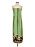 Venus 100% Polyester Print Green Cocktail Dress Size S - photo 1