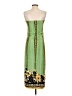 Venus 100% Polyester Print Green Cocktail Dress Size S - photo 2