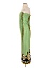 Venus 100% Polyester Print Green Cocktail Dress Size S - photo 5