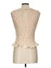 Unbranded 100% Polyester Ivory Sleeveless Blouse Size L - photo 2
