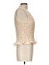 Unbranded 100% Polyester Ivory Sleeveless Blouse Size L - photo 4