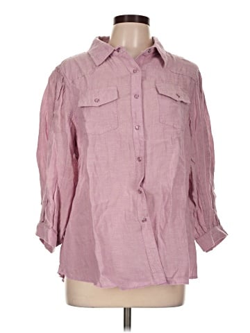 Ivy Jane 3/4 Sleeve Button-Down Shirt (view 1)