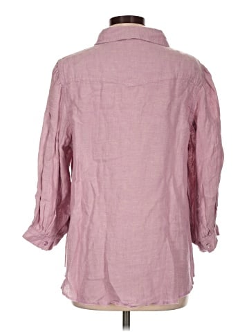 Ivy Jane 3/4 Sleeve Button-Down Shirt (view 2)