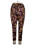 Unbranded Floral Purple Casual Pants Size XL - photo 2