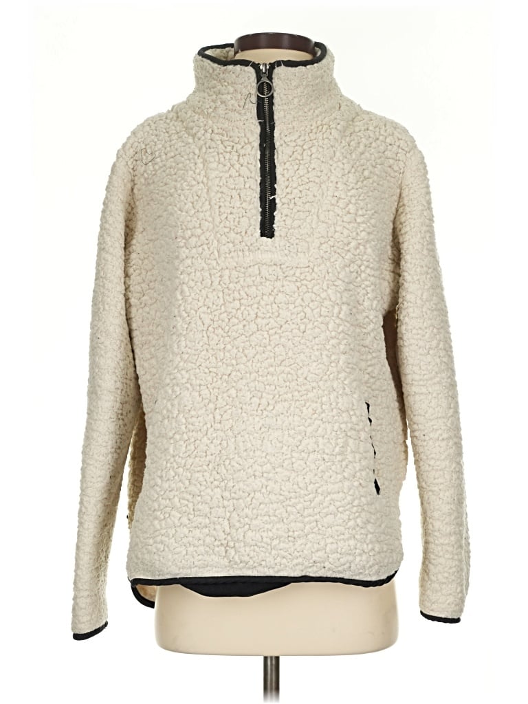 Pre-owned Thread & Supply Pullover Sweater In Tan