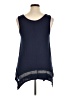 Vanity Blue Sleeveless Blouse Size XL - photo 2