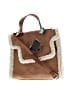 Badgley Mischka 100% Polyester Tan Satchel One size - photo 1