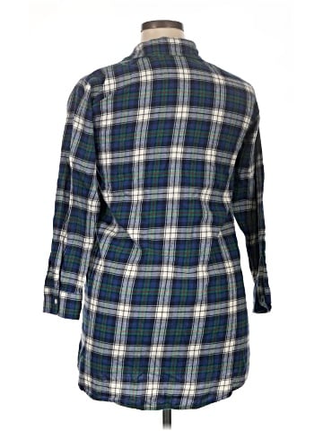 Lauren by Ralph Lauren 3/4 Sleeve Button-Down Shirt (view 2)