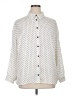 ASOS Polka Dots Ivory Long Sleeve Blouse Size 14 - photo 1
