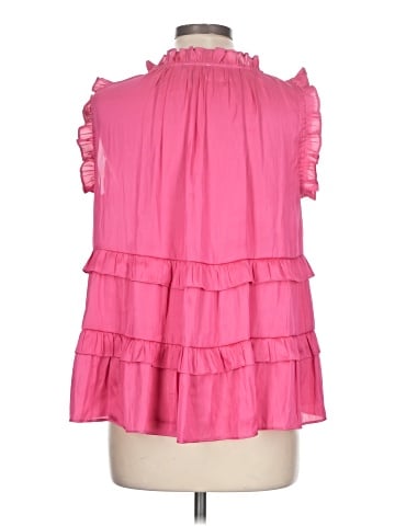 Aqua Sleeveless Blouse (view 2)