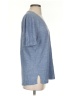 Eileen Fisher 100% Organic Linen Blue Pullover Sweater Size S - photo 4