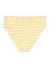 Splendid Stripes Yellow Swimsuit Bottoms Size M - photo 2