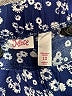 Justice 100% Rayon Floral Blue Casual Pants Size 12 - photo 3