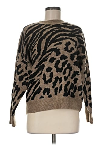 Aqua Pullover Sweater (view 1)