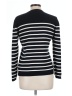 Nautica 100% Cotton Stripes Black Pullover Sweater Size L - photo 2