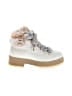 AGL 100% Leather White Ankle Boots Size 7 1/2 - photo 1