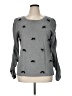 Talbots Stars Gray Pullover Sweater Size XL - photo 1