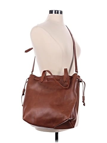 Madewell Leather Bucket Bag (view 2)