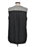 Talbots Black Sleeveless Blouse Size L - photo 2
