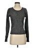 Athleta 100% Cashmere Metallic Gray Cashmere Pullover Sweater Size S - photo 1