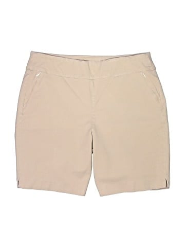 Soft Surroundings Khaki Shorts (view 1)