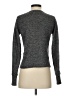 Athleta 100% Cashmere Metallic Gray Cashmere Pullover Sweater Size S - photo 2