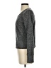Athleta 100% Cashmere Metallic Gray Cashmere Pullover Sweater Size S - photo 5