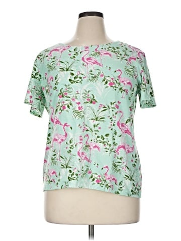 Coral Bay Short Sleeve Blouse (view 1)