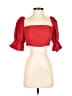 C/MEO Collective 100% Polyester Red 3/4 Sleeve Blouse Size 4 - photo 1