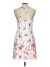 Luna 100% Polyester Floral White Casual Dress Size L - photo 2