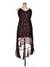 Express 100% Polyester Floral Black Casual Dress Size XL - photo 1
