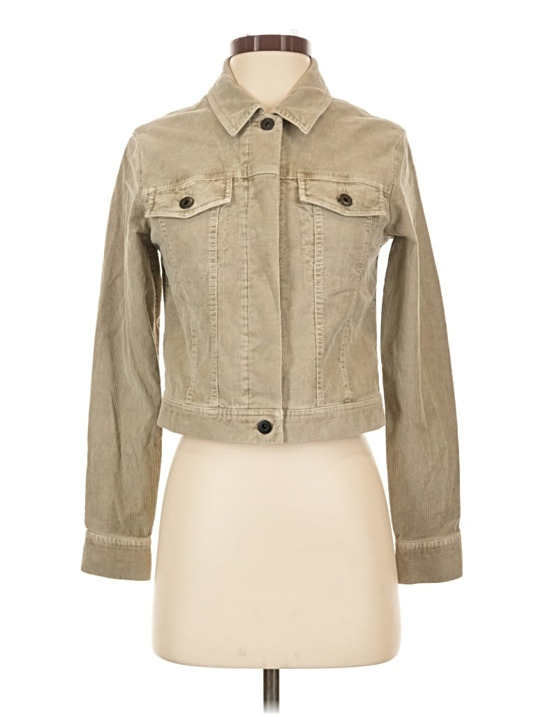 Pre-owned James Perse Jacket In Tan