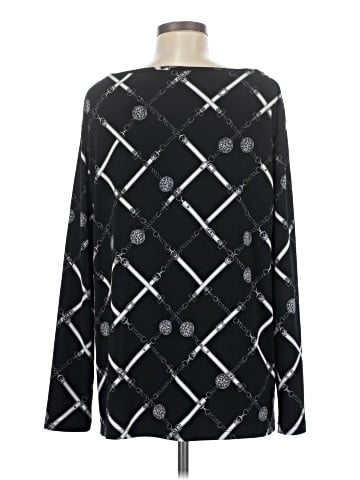 Anne Klein Long Sleeve Top (view 2)