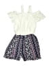 Lily Bleu 100% Polyester Paisley White Dress Size 10 - photo 1