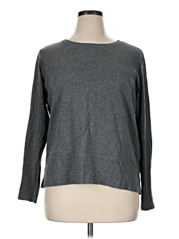 Lands' End 3/4 Sleeve T-Shirt (view 1)