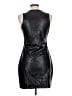 Aqua Metallic Black Cocktail Dress Size L - photo 2
