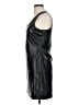 Aqua Metallic Black Cocktail Dress Size L - photo 5
