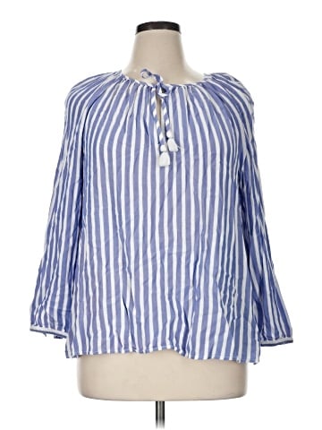 Vineyard Vines 3/4 Sleeve Blouse (view 1)