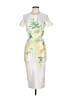 True Violet Ivory Cocktail Dress Size 10 - photo 1