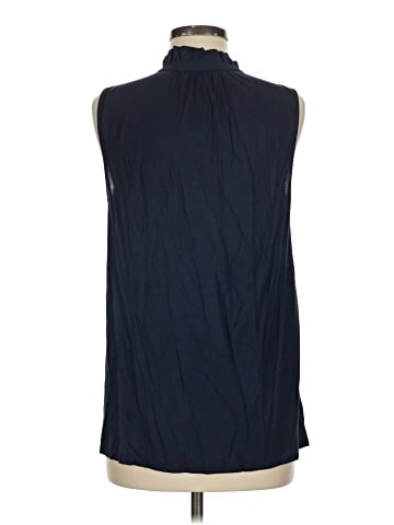 Ann Taylor LOFT Sleeveless Button-Down Shirt (view 2)