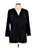 Eddie Bauer Black 3/4 Sleeve Top Size L - photo 1