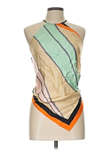Diane von Furstenberg Sleeveless Silk Top (view 1)