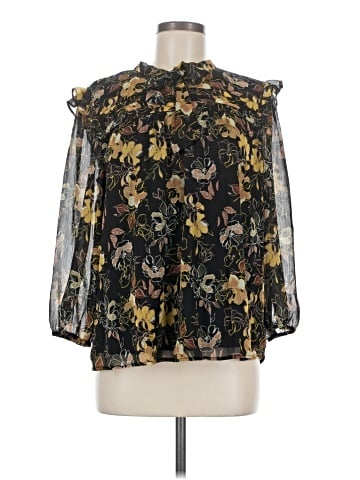 Eclair 3/4 Sleeve Blouse (view 1)