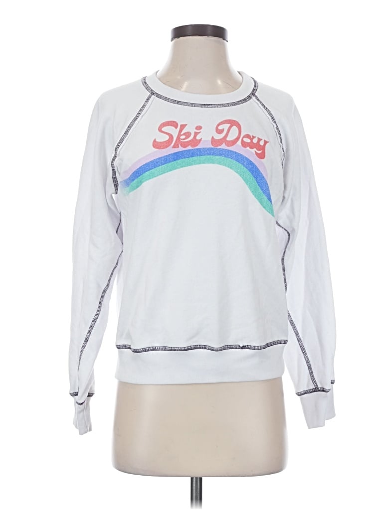 Pre-owned Sundry Sweatshirt In White