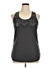 Vanity Gray Sleeveless Top Size XL - photo 1