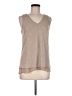 Crosby 100% Polyester Tan Sweater Vest Size M - photo 1