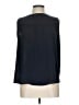 Ann Taylor LOFT 100% Polyester Black Sleeveless Blouse Size L - photo 1